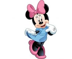 RoomMates Disney La Maison de Mickey Sticker mural géant Minnie Mouse
