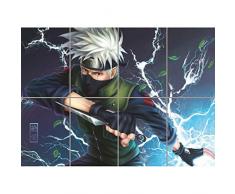 NARUTO HATAKE KAKASHI ANIME MANGA LIGHTNING GIANT NEW ART PRINT POSTER AFFICHE OZ354