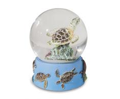 Katerina Prestige- Figurine Boule Neige Tortue Décor Marin, ME0750