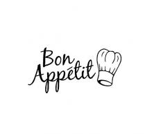 Français Bon Appetit Autocollant Vinyle Stickers Muraux pour Cuisine Salle À Dîner Maison Art Décoration