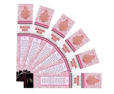 SVATV Rose :: Bâtonnet dencens Masala roulé à la main fabriqué en Inde, boîte de 15g, lot de 6