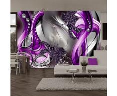 murando - Papier peint intissé 350x256 cm - Papier peint - Trompe l oeil - Tableaux muraux déco XXL - fleurs abstraction a-A-0221-a-d