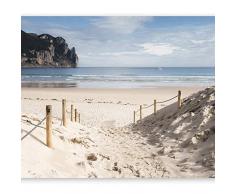 murando Papier peint intissé 400x280 cm Décoration Murale XXL Poster Tableaux Muraux Tapisserie Photo Trompe l'oeil plage nature ciel lac c-B-0028-a-a