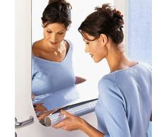 sticker mural miroir géant 200x60 cm