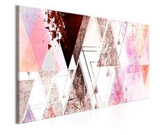 murando Impression sur Toile intissee Abstrait 120x40 cm 1 Piece Tableau Tableaux Decoration Murale Photo Image Artistique Photographie Graphique geometrique f-A-0656-b-a