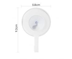 DIYthinker Américaine USA Car Plaque d'immatriculation Nombre Crochets Sucker Ventouse en Plastique Salle de Bain Cuisine 5pcs Cadeau Multicolore
