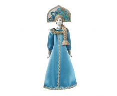 Poupée en Porcelaine Faite à la Main dans Un Costume Folklorique Traditionnel Russe 30 cm 23-05
