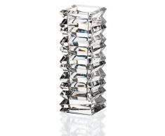 Vase, vase de cristal, Collection "Tango", 18 cm, transparent(GERMAN CRYSTAL powered by CRISTALICA)