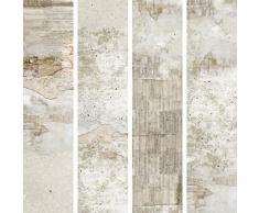 murando Papier Peint Adhésif PURO 10 m sans repetition Mural Décoration Feuille Autocollante Stickers XXL Poster Tableaux Muraux Tapisserie Photo Trompe loeil beton gris f-A-0589-j-a
