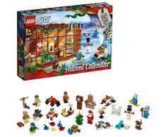 LEGO City - Le Calendrier de l’Avent LEGO City, 5 ans et Plus, Jeu de Construction 234 Pièces - 60235
