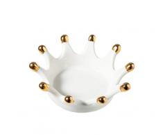 XMUMA Céramique Couronne Bijoux Boîte Ins Vent Collier Bague De Rangement Bureau Cendrier Bougeoir Décoration