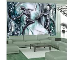 murando – Papier peint intissé 350x256 cm – Trompe l oeil – Tableaux muraux déco XXL – Abstraction Homme Femme h-C-0003-a-d