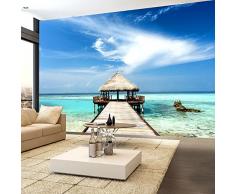 murando Papier peint intissé 350x256 cm Décoration Murale XXL Poster Tableaux Muraux Tapisserie Photo Trompe loeil paysage mer nature c-A-0067-a-a