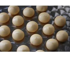 HMH Lot de 10 bougies flottantes, couleur crème, Ø 45 mm