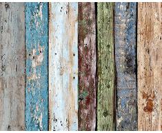 Livingwalls Panneau mural autocollant Pop Up Panel multicolore 2,50 m x 0,35 m 942191