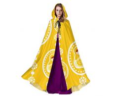 Costume de Costume Folklorique de poupée Russe de Costume de Manteau Adulte de Manteau avec Le Capot 59inch pour Noël Halloween Cosplay Costumes