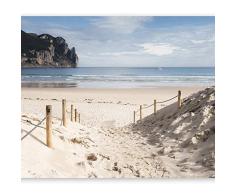 murando Papier peint intissé 350x256 cm Décoration Murale XXL Poster Tableaux Muraux Tapisserie Photo Trompe loeil plage nature ciel lac c-B-0028-a-a
