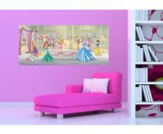 Disney Princesses Party Panorama Papier Peint dÃ¨coration pour la Chambre denfants 202x90cm