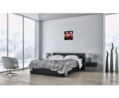 Impression sur toile - un élément - largeur : 30cm, hauteur : 30cm - Image sur toile - Photo N° 0587 - prete a suspendre - encadrée - Tableaux pour la mur - motif moderne - Décoration - pret a accrocher - tableau: AC30x30-0587