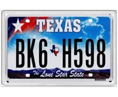 Texas Jumbo Plaque dimmatriculation américaine américaine Plaque dimmatriculation 6x12