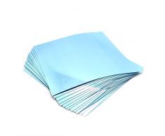 Adapter Universe 16 pcs Feuille Miroir Autocollant Autocollant Papier Peint Miroir Mural Sticker décoratif réfléchissant carrelage 15 x 15 cm pour Salle de Bain