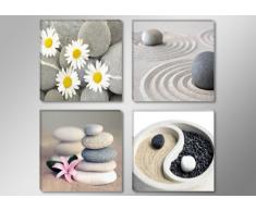 impression sur toile spa abstrait 6607-SCT - peinture / image / tableau / decoration sur châssis 4 x 30 x 30 cm