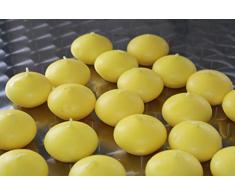 HMH Lot de 10 Bougies flottantes Jaune 45 mm