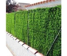 Jardin Artificiel - Haie Artificielle Brise Vue en Rouleau 1x3 m