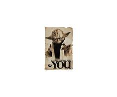 GB eye moviepostersdirect Poster Grand Format de Yoda dans Star Wars 61 x 91,5 cm