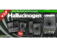 Papier peint direct hallucinogène