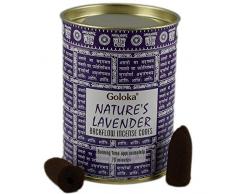 Goloka Encens Backflow Cônes - Natures Lavander