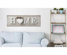 murando - Home Impression sur Toile intissee 150x50 cm - Images - Photo - Tableau - Motif Moderne - Décoration - tendu sur Chassis -1 Piece -Abstrait Home m-A-0686-b-a