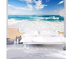 murando Papier peint intissé 350x256 cm Décoration Murale XXL Poster Tableaux Muraux Tapisserie Photo Trompe l'oeil plage mer nature c-B-0035-a-a