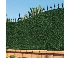 Atout Loisir Haie végétale Artificielle 126 brins 12 m - Hauteur : 1.20 m Vert