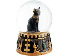 Katerina Prestige Boule de Neige géante Figurine Chat Bastet