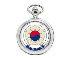 du Sud Corée Cimier Montre de Poche Chasseur Intégrale