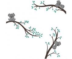 BDECOLL Autocollants Muraux Mural Stickers Chambre Enfants Bébé Garderie Salon