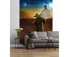 Komar Papier peint photoStar Wars Master Yoda, 1 pièce, multicolore, sd442