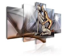 B&D XXL murando Impression sur Toile intissee 200x100 cm 5 Pieces Tableau Tableaux Decoration Murale Photo Image Artistique Photographie Graphique Hommes h-A-0019-b-m