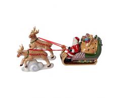 Villeroy & Boch Christmas Toys Bougeoir TraÃ®neau PÃ´le Nord Express, Porcelaine, Multicolore