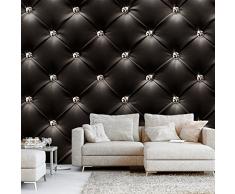 murando – Papier peint intissé – 350x256 cm – Papier peint – Trompe l oeil - Tableaux muraux – Déco – XXL– moderne noir f-B-0046-a-a