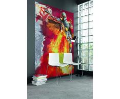 Komar Star Wars Boba Fett Papier Peint Mural, Multicolore, 4 pièces