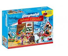 Playmobil Calendrier Avent Fabrique du Père Noël, 9264