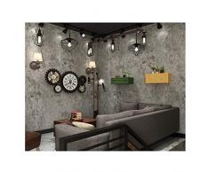 Sticker pour Meuble Effet béton ciré Imperméable en PVC - Papier Peint Auto-Adhésif pour Armoire et Cuisine - Stickers Muraux Décoration Table Placard Porte Cuisine Tiroir - 200 x 60 CM