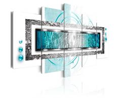 murando - Impression sur toile - 100x50 cm - 5 pieces - Image sur toile - Images - Photo - Tableau - motif moderne - Décoration - tendu sur chassis - abstraction abstrait a-A-0003-b-o