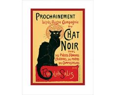 Pyramid International PPR40045 Affiche Chat Noir 60 cm x 80 cm