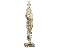 AVENUELAFAYETTE Statuette Figurine Egyptienne sur Socle Couleur Or - Egypte - 36 cm (M2)