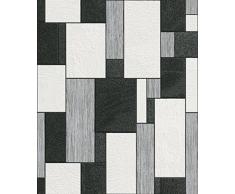 Rasch Rasch 455427 Plaisir Papier peint Design 3 blocs Noir/blanc