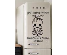 Print Corner Sticker Fun Frigo - Je SAPPELLE Groot - Gardien du Frigo