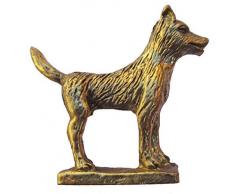 NagaPatches Figurine Chien Statuette Bronze Collection Animaux